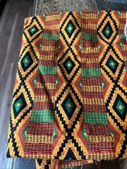 African print cotton fabric.