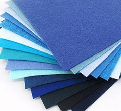 15 Blues 9X12 inch Merino Wool Blend Felt Sheets Collection – OTR felt
