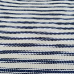 Quilting Fabric Sewing Craft Blue & White Stripes Heavy 108″ x 45″ New Arrival