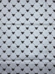 Bee Diamond Fabric by Loralie Designs Cotton 44″ BTY