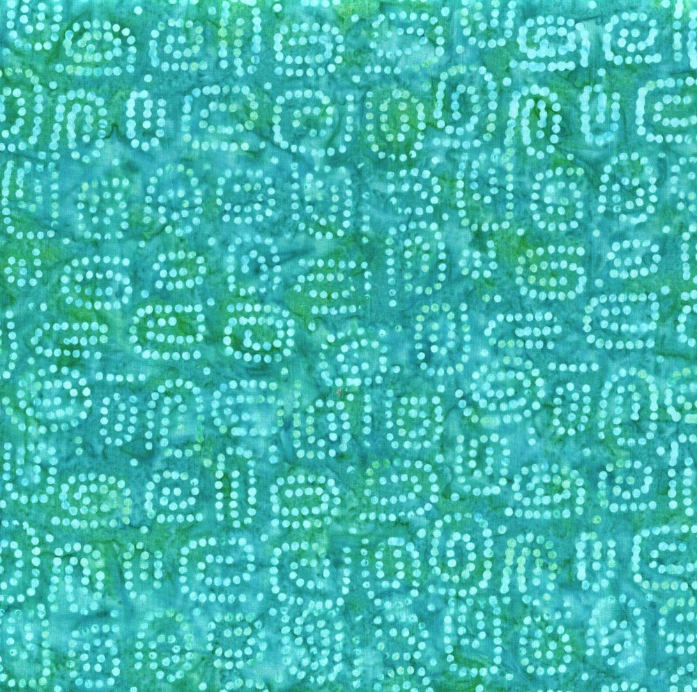 Wilmington Batiks – Sea Stars – Dotty Dots – Green