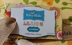 Riley Blake Designs Hello Sunshine Lori Whitlock 2- 10″ stackers, 1 Rolie Polie