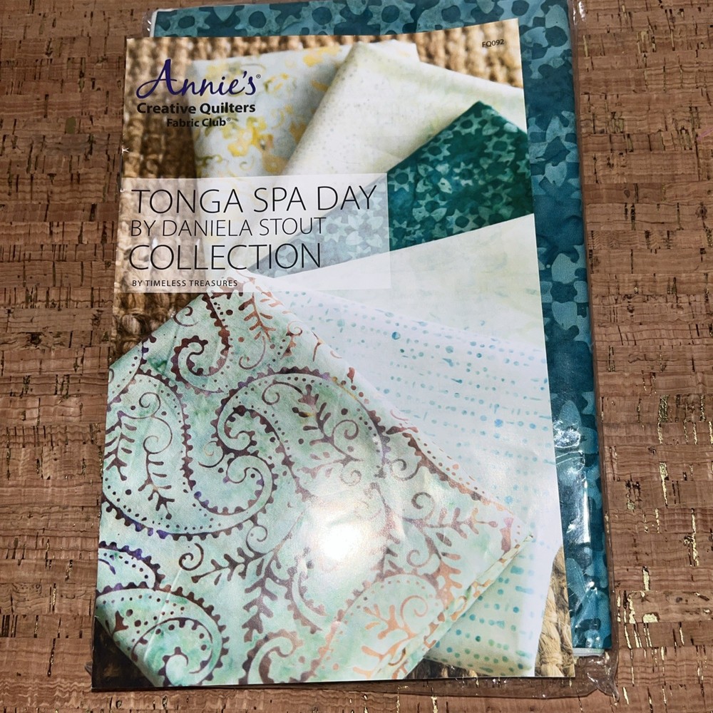 Annie’s Creative Quilters Fabric Club Tonga Spa Day