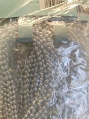 Wang’s International Floral Accessories 3 MM Pearls By The Yard Blue Pearl 12pk
