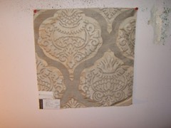 Lee Jofa, Ashton Damask, Novelty Orbs, Remnants, Various Colors Available