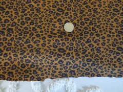 5049. LEOPARD/CHEETAH ANIMAL PRINT Stretchy Knit FABRIC – 62″ x 1 yd.