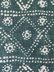 Carolina Irving Zig Zag Fabric Made of: 100% linen 1 7/8 Yards