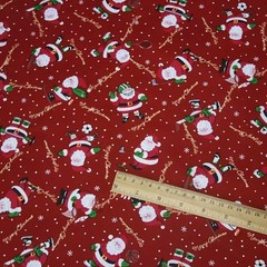 48 PCS Christmas Fabric Squares 100 Cotton Pre-Cut Charm Packs 5×5 Inch