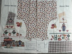 VTG Dianna Marcum “Shine on Harvest Moon” Cut & Sew Adult Vest XS-L Panel
