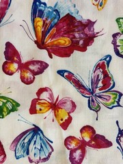 Butterfly Fabric Two Pieces 2 + Yards Total