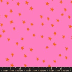 Ruby Star Starry by Alexia Abegg RS4109 41 Vivid Pink BT yard x 43inches