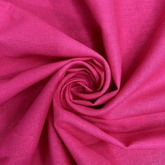 Karla FUCHSIA Soft Hand Feel Linen Rayon Fabric by the Yard for Clothes, Costum