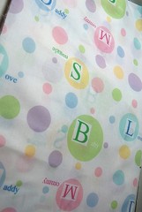 Baby Themed Double Border Fabric, 3 yards and 29″ X 57″ wide