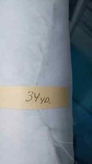 Vintage Mid Century 60’s Light Blue Sheer Drapery Chiffon Fabric 31 yds ($7/yd)