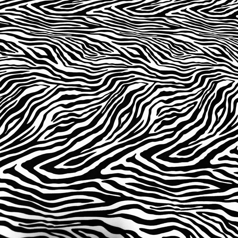 Animal Print Zebra 4 way Stretch Spandex Fabric 60″ wide by Yard for Swimwear