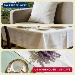 Q&J Fabric Co. 100% Cotton Fabric by The Yard 60” Wide x 2 Yards, Natural Musli