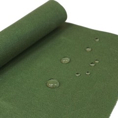 16oz Waxed Cotton Canvas Waterproof Oilskin Fabric Cut Material for Jackets Bag