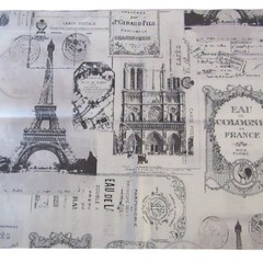 Paris French Theme Cotton Fabric Fat Quarters Only
