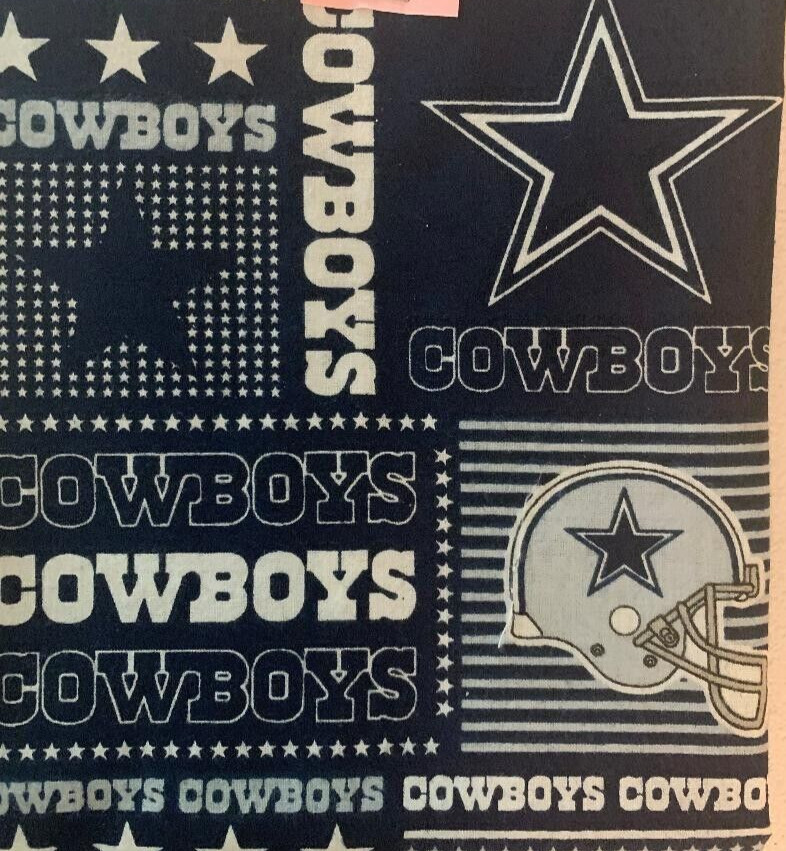 Dallas Cowboys Cotton 2-5/8 yds x 56″W