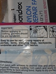 8 Packs Bondex Nylon Repair Fabric 3″X7″ 4 Per Package Multicolor Or For Crafts