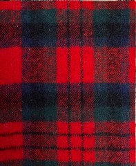 4 Vintage PENDLETON Red Wool Fabric Pieces Measuring 9×7″ Each – Sweet Bundle!