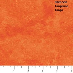 Toscana Mottled Tonal Cotton Quilt fabric Northcott 9020-590 Tangerine Orange