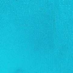 4.25 Yds Corduroy Fabric 100% Cotton 153×43 Aqua Blue Green Teal Silver Metallic