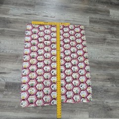 1960s Vtg Table Cloth Fabric Remnant 34″ X 42″ Vtg Kitchen Farmhouse 100% Cotton