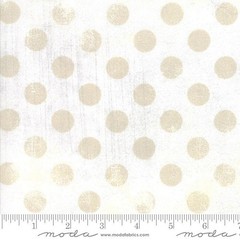 GRUNGE HITS THE SPOT Vanilla Moda Quilt Fabric by the 1/2 yd #30149-15