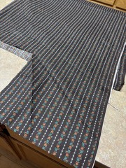 Vitg 45″ Wide Cotton Or Blend Fabric 2.5 Yard Unbranded Black Orange Red Flower