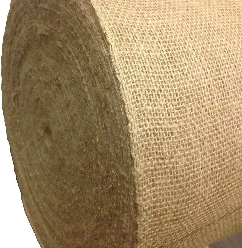 Sedona Designz 24 In Wide Natural Burlap Jute Fabric Roll 9 oz 5 Yards