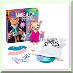 Create Your Own Cuddly Fox Sewing Kit