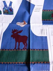 Fabric A Dirondack Childs Vest 6,8,10,12 Multicolor Panel