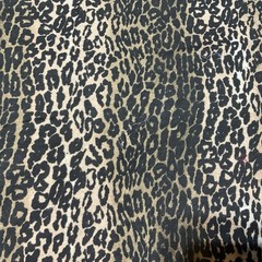 * Animal Print Leopard 1 02X 60 Wide Renmont peace NEW skirt dress crafts