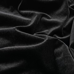 Black Stretch Velvet Fabric 1 Yard 63in Wide Soft Sewing Craft Apparel Cloth