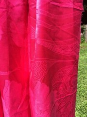 76”wide 60% Silk 40%Cotton Jacquard Fabric lining Home Deco pillowcase