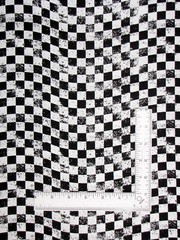 Racing Checkered Flag Fabric By The Yard Mash The Throttle Cotton by 3 Wishes