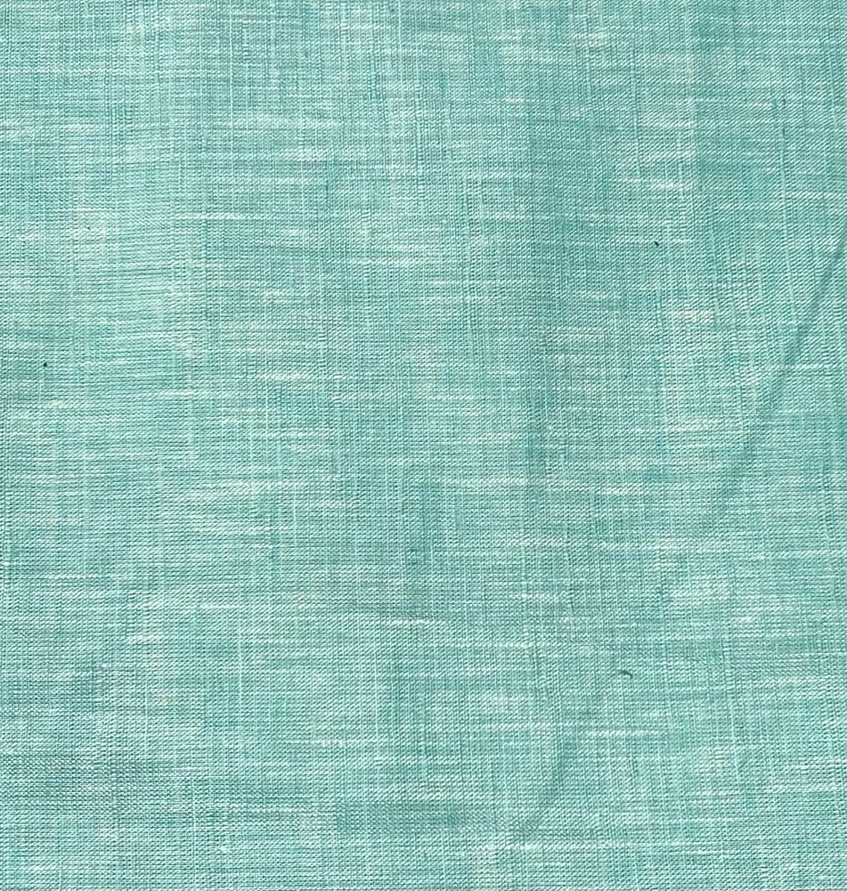 Sea foam White 2tone 100% linen fabric 56” Width Sold By The Yard