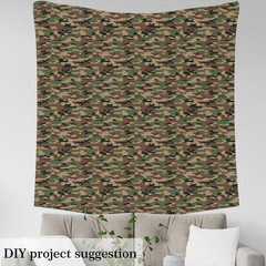 Camouflage Upholstery Fabric by the Yard, Camo Reupholstery Fabric