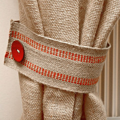 KEILEOHO 3.5 Inches X 33 Yards Upholstery/Craft Jute Webbing, Natural Chair Webb
