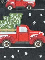 Quilting Fabric Lot – Christmas Holiday Winter, 10 Fat Quarters + 1 FREE!