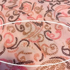 Fabric Incomplete Duvet Cover Project Sewing Crafting Pink Rope Cowgirl