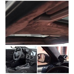 Suede Headliner Upholstery Foam Back Materials Awesome for Roofliner Replacement