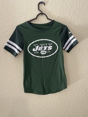 Lightweight, smooth athletic cotton-poly performance blend fabric.