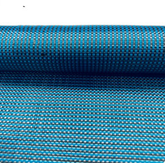 3K 200g Carbon Polypropylene Hybrid Cloth Lake Blue Weave Table Tennis Composite