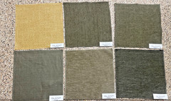 Glant Fabric lot of 42 Large Squares Scrapbooking Crafts 12 X 12