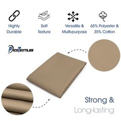 Camel Poly Cotton Twill Fabric – 60″ Wide – Sold by the Yard & Bolt