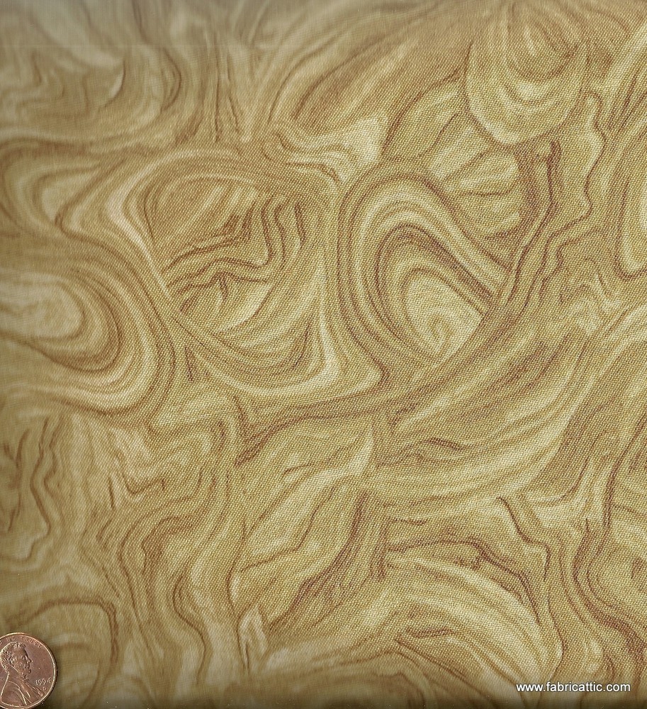 Stonehenge Canyon Ridge tan swirl western Northcott fabric