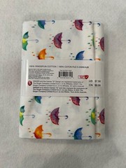 Colorful Umbrellas on Cotton Fabric – SINGER – 1 Yard – 4 Available – NEW