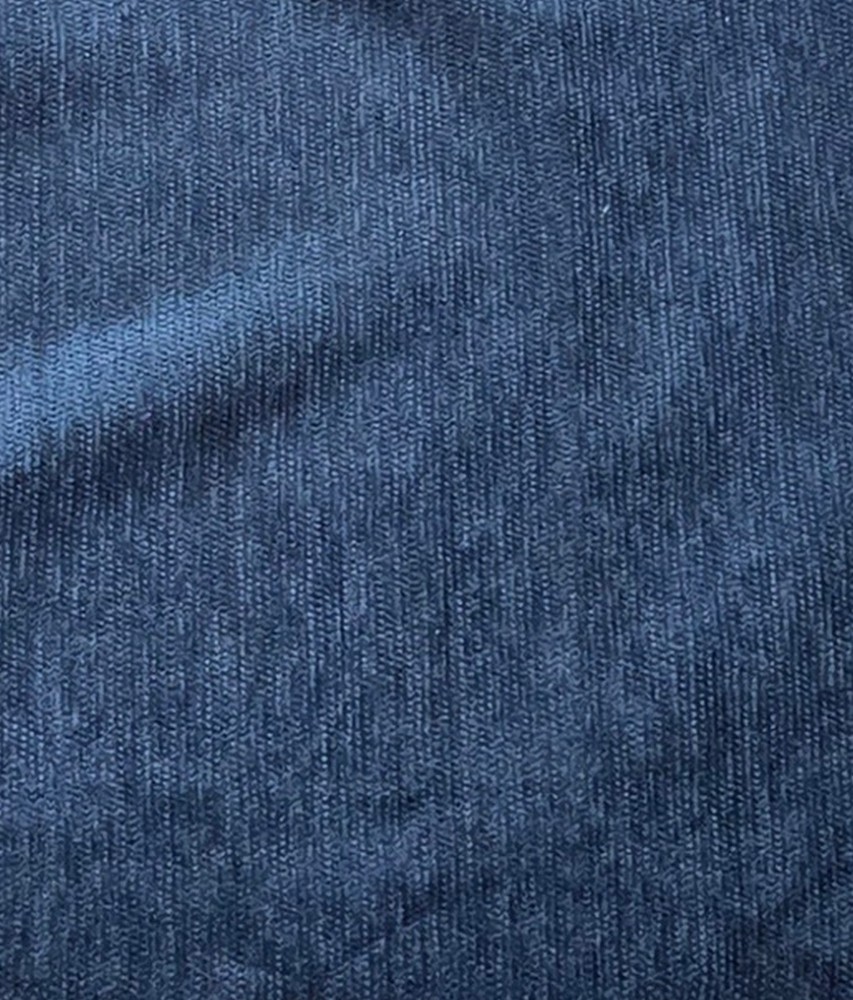 Blue Textured Upholstery Fabric 1 Yard + 32″ Sewing Crafts 54″ Wide Soft